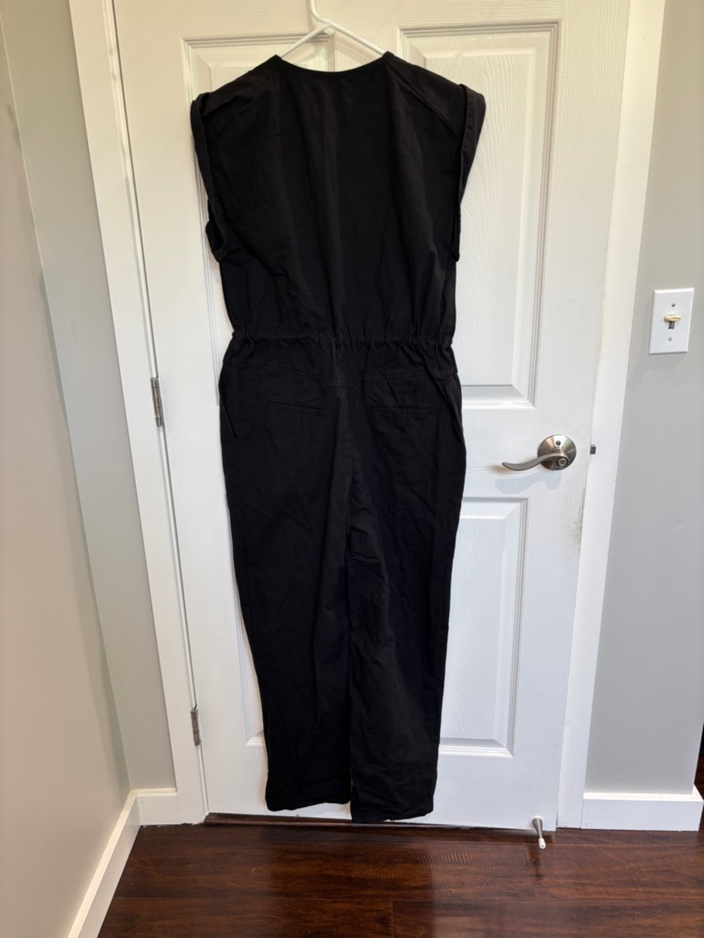 ba&sh Alia cotton-blend canvas jumpsuit - Picture 6 of 9